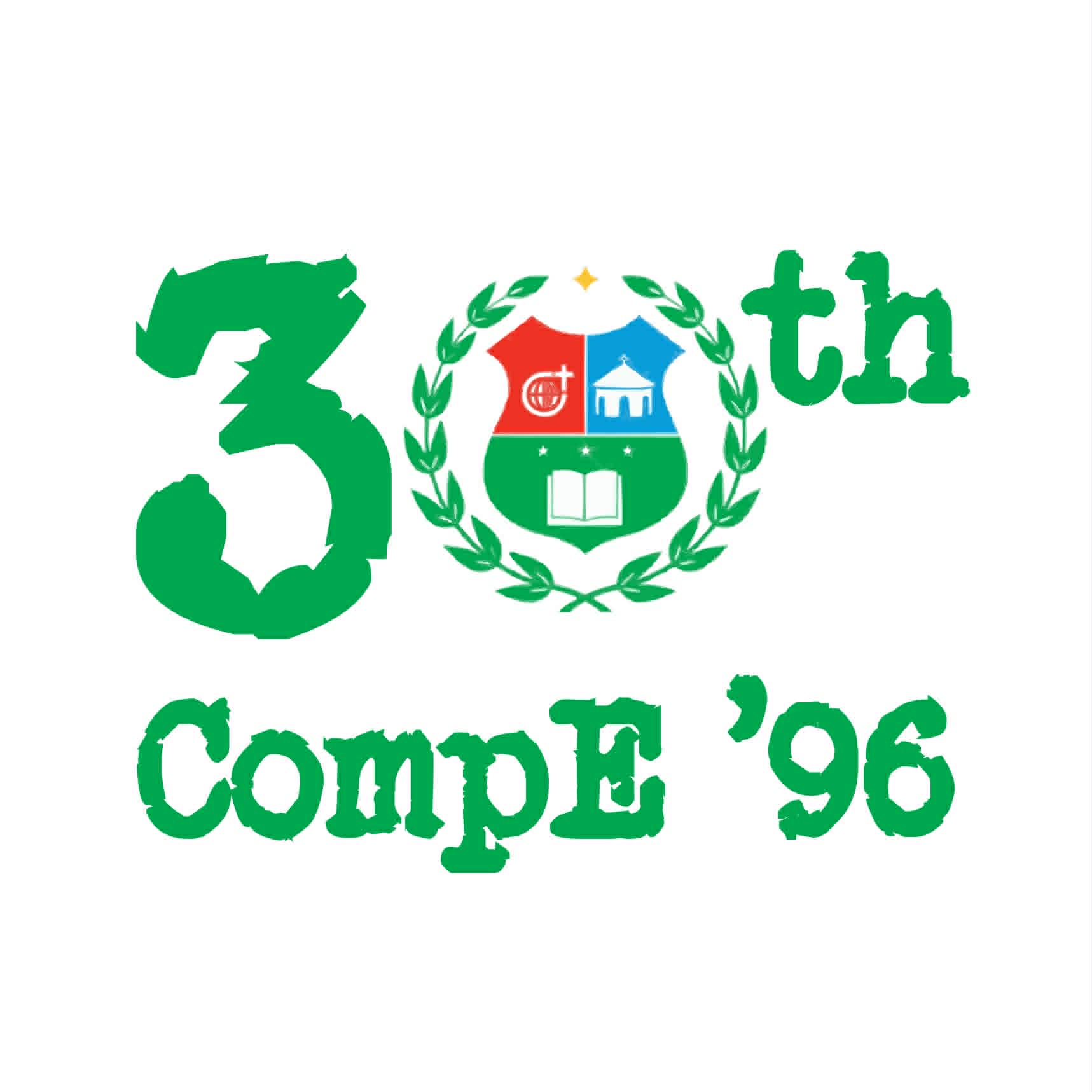 30th CompE '96 anniversary logo